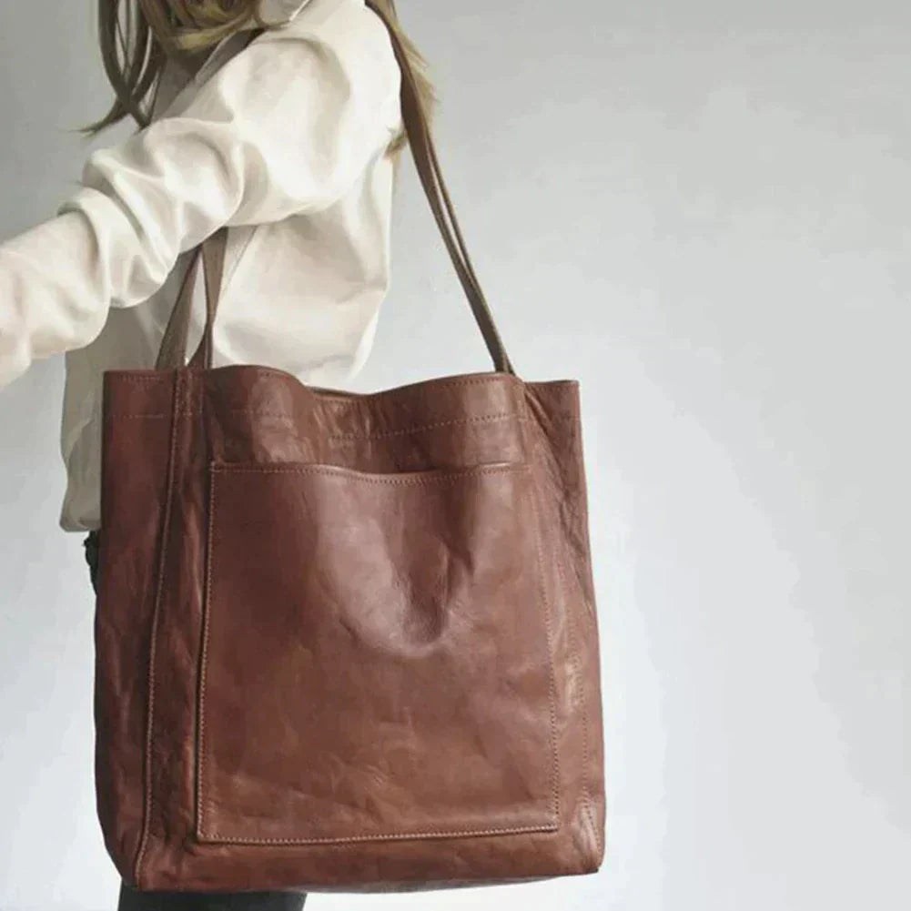 Sac à main classique en cuir pour femmes