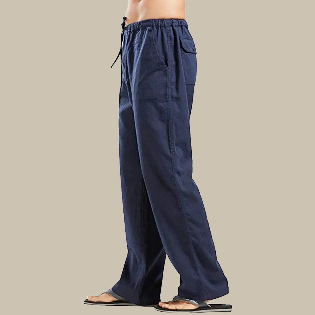 Classic Loose-fit Long Pants for Men