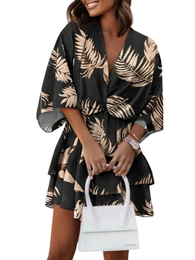 Robe polyvalente à col en V pour femmes
